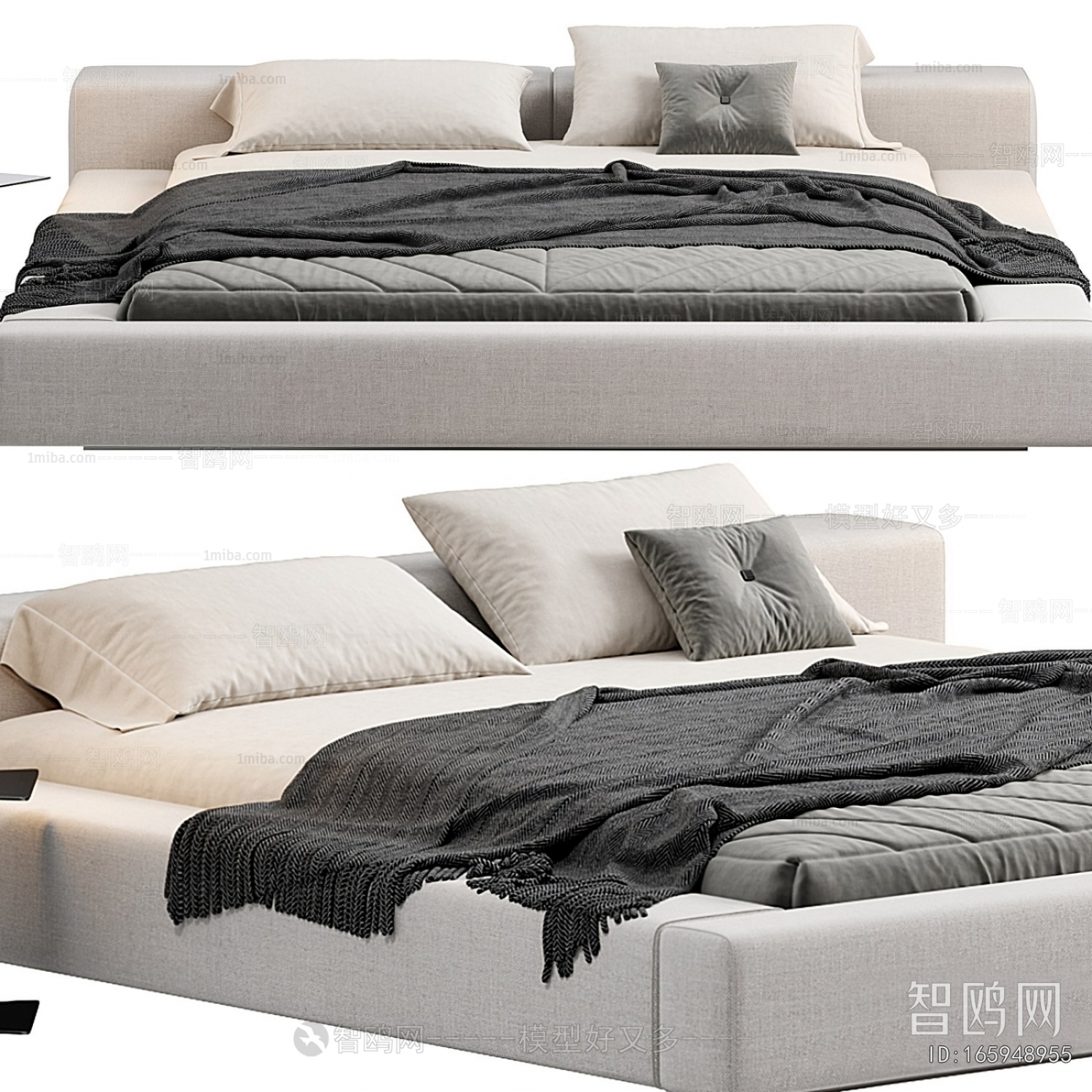 Modern Double Bed