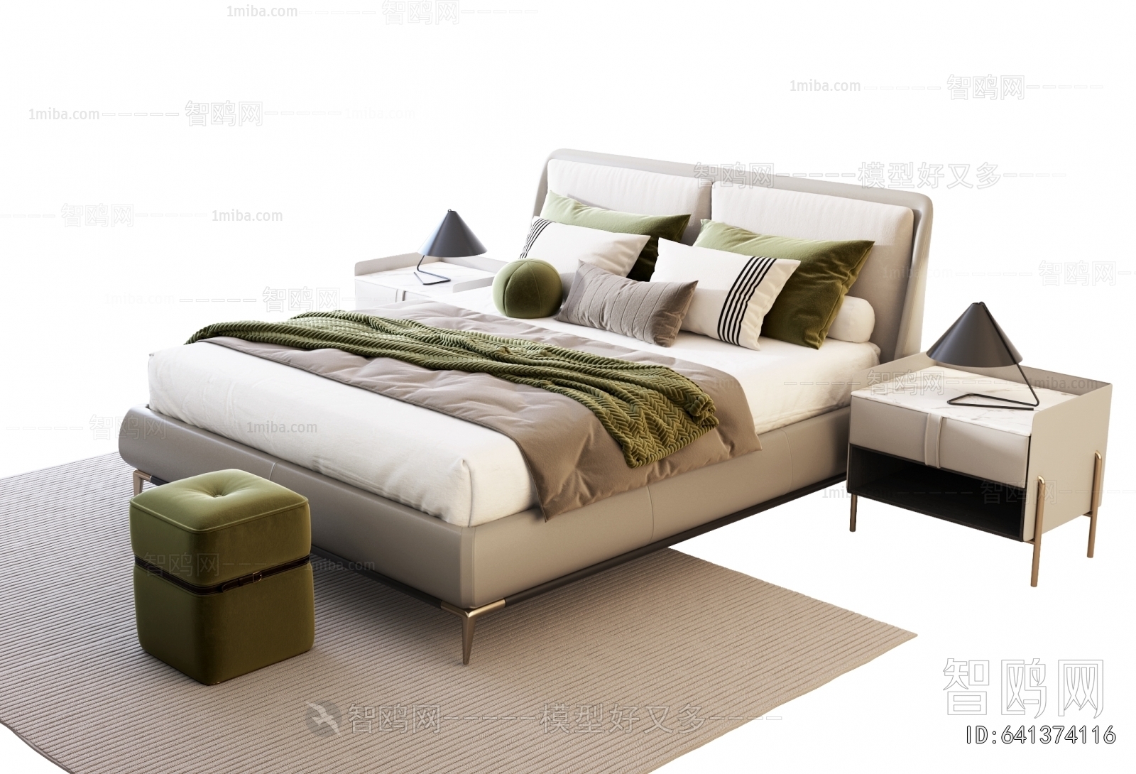 Modern Double Bed