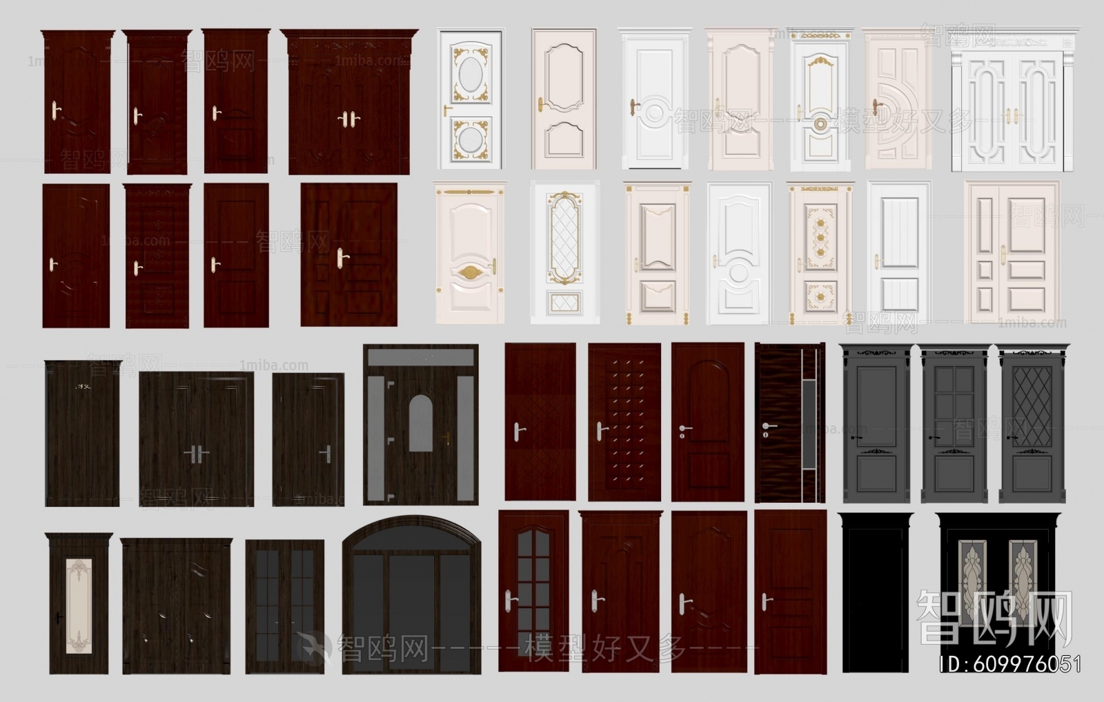 European Style Single Door