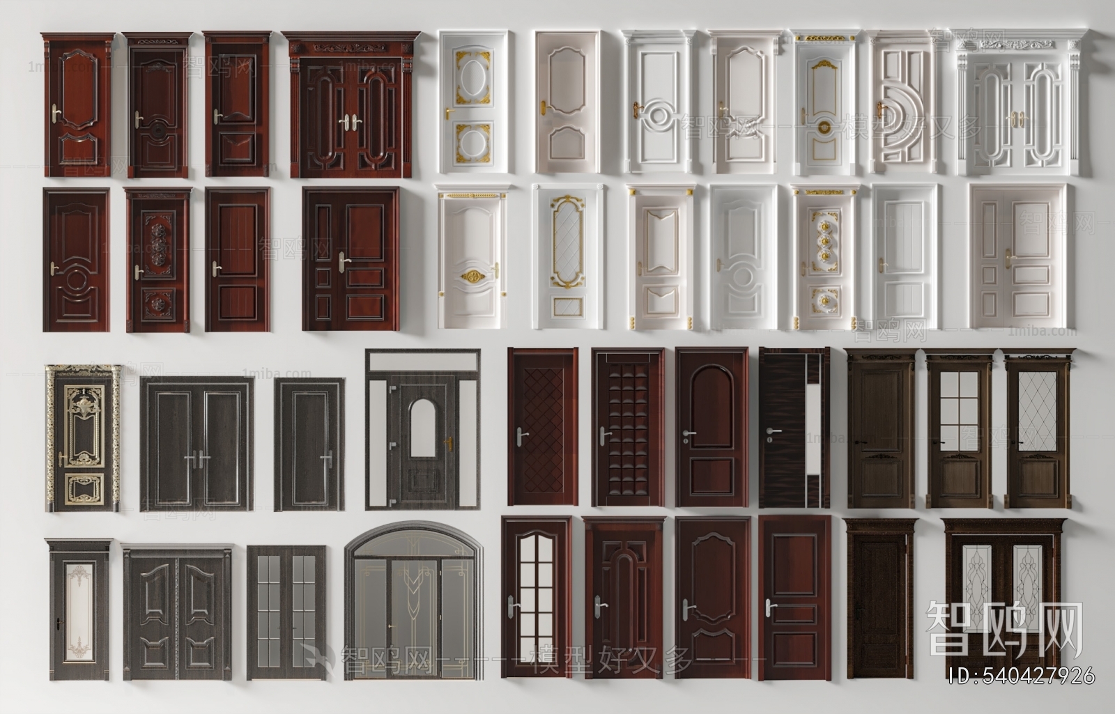 European Style Single Door