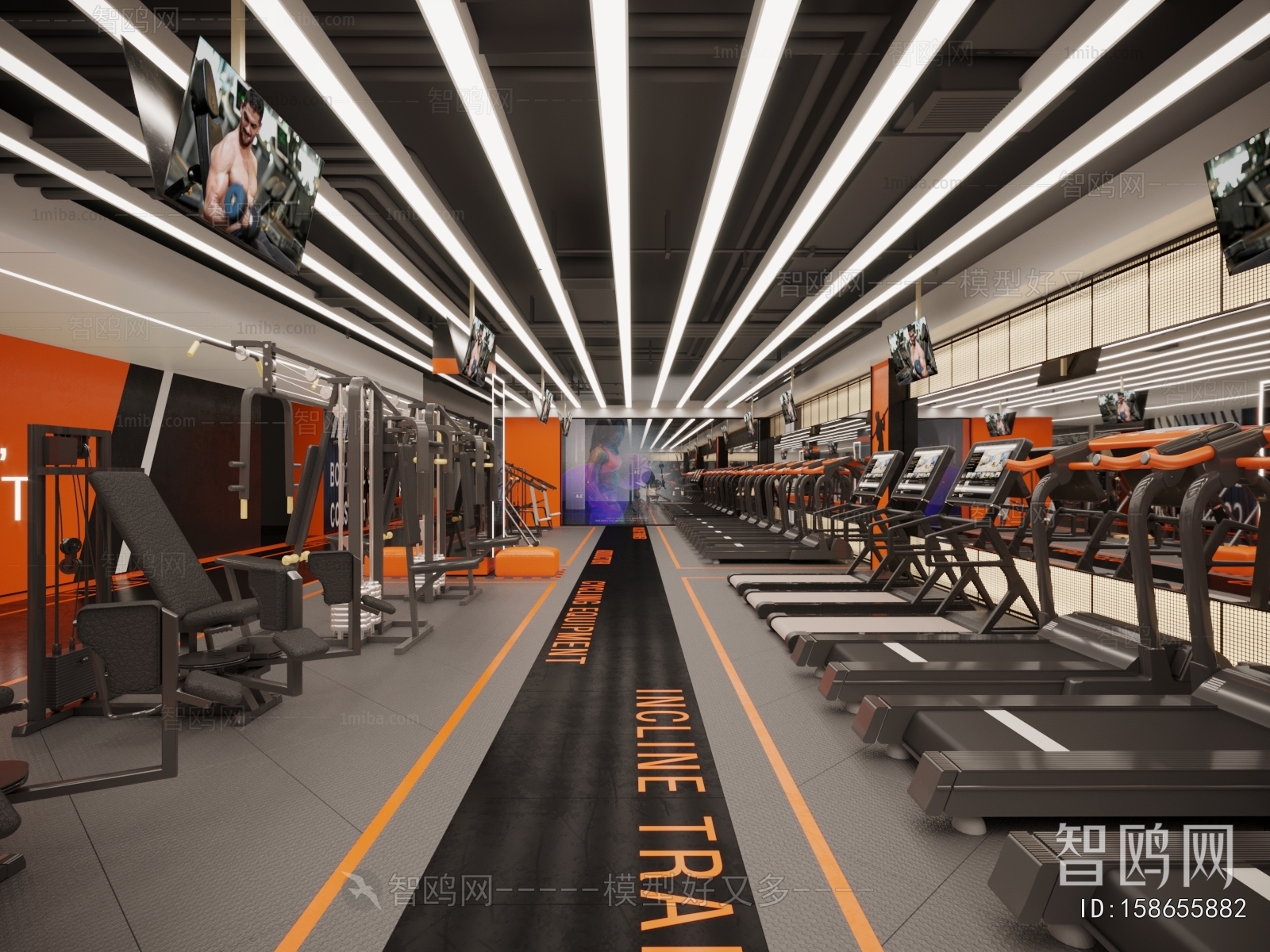 Industrial Style Gym