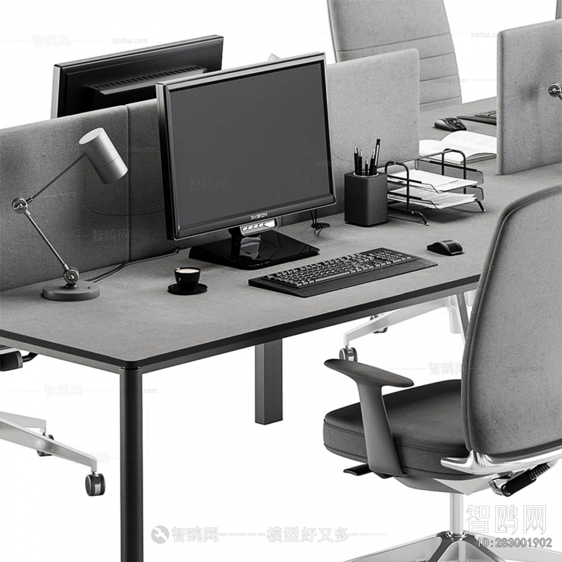 Modern Office Desk And Chair