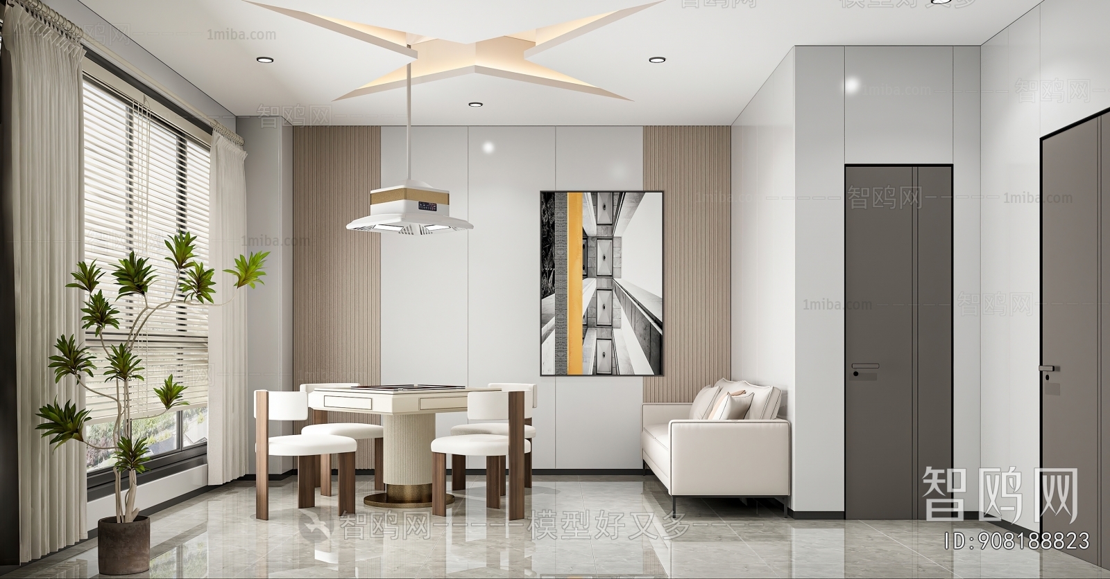 Modern Chess And Card Room