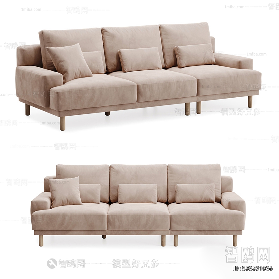 Modern Three-seat Sofa