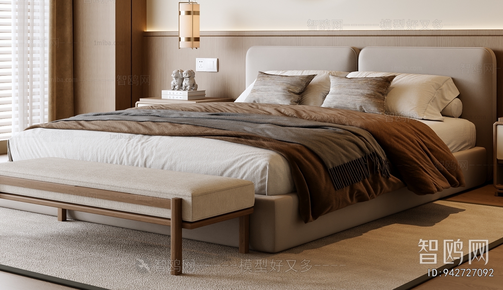 Modern Double Bed