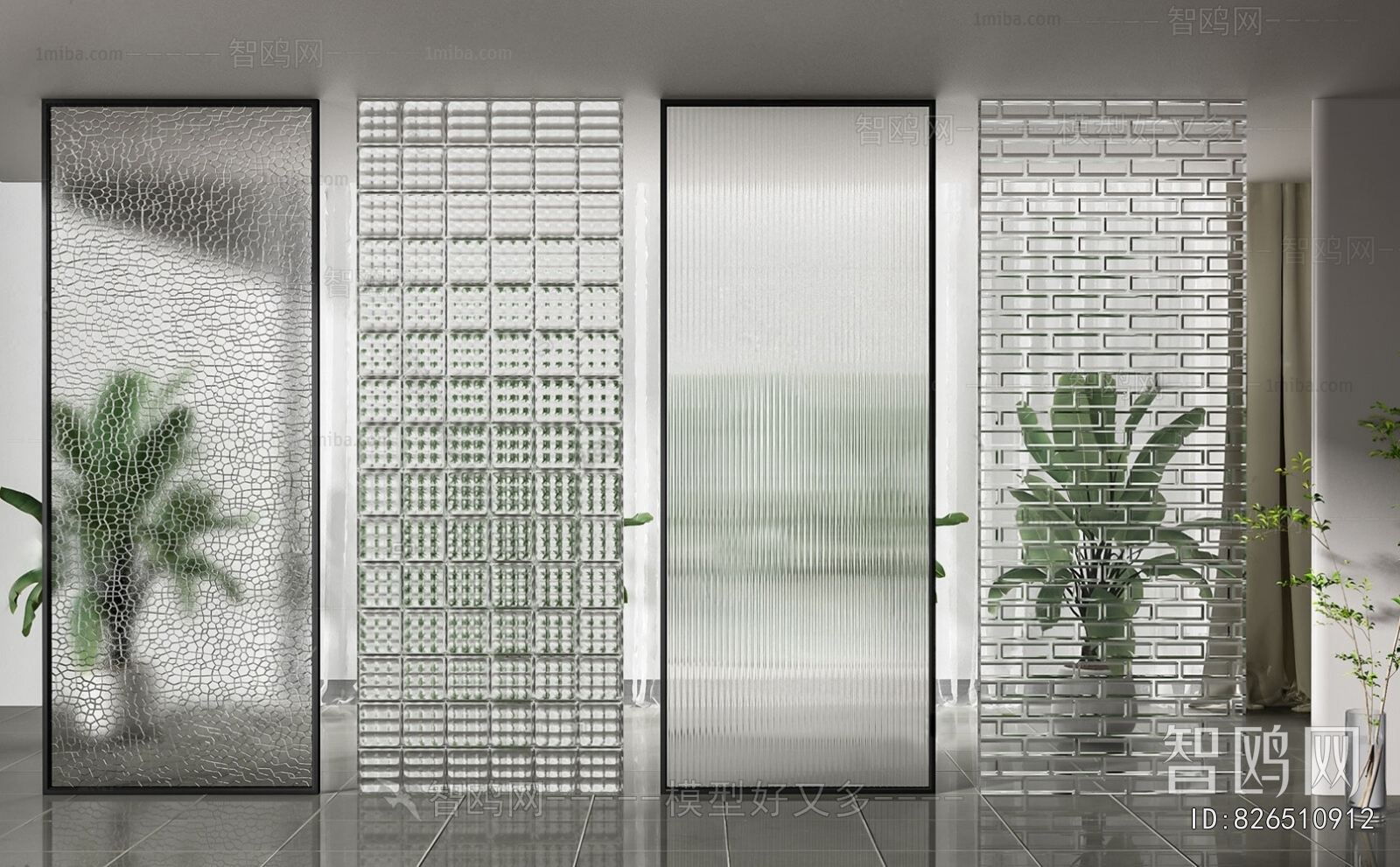 Modern Glass Screen Partition