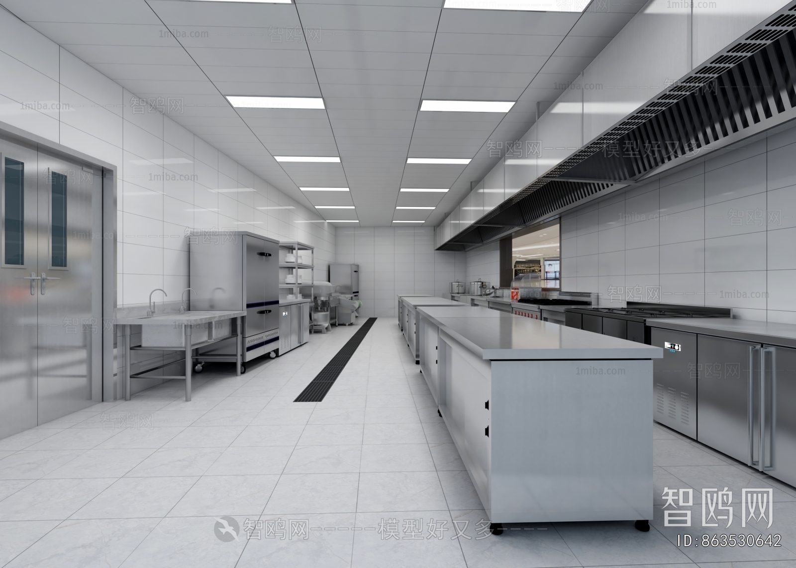 Modern Central Kitchen