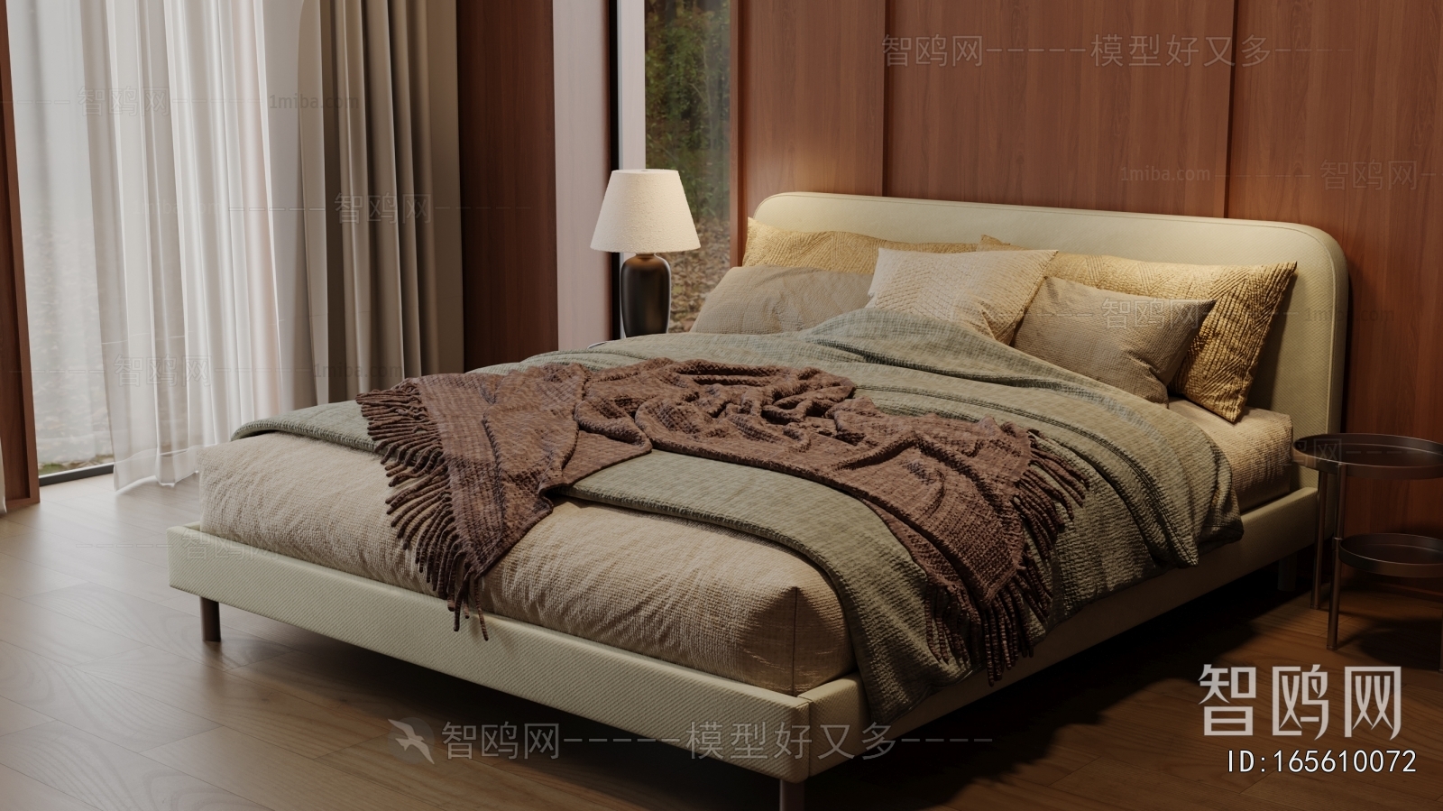 Modern Double Bed