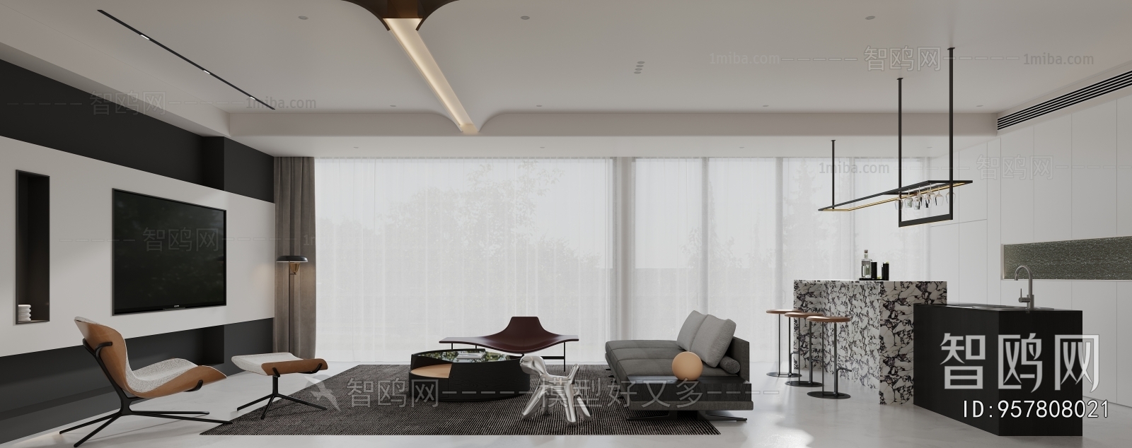 Modern A Living Room