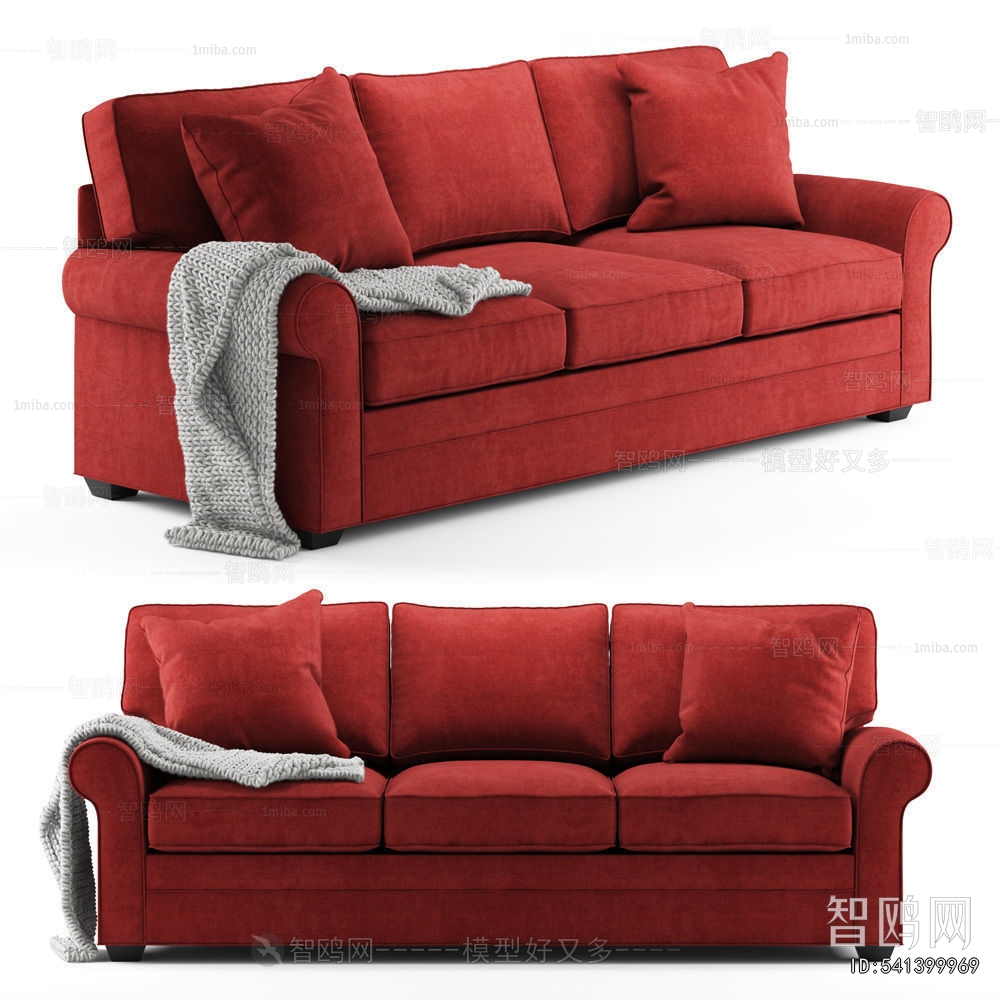 Modern Three-seat Sofa