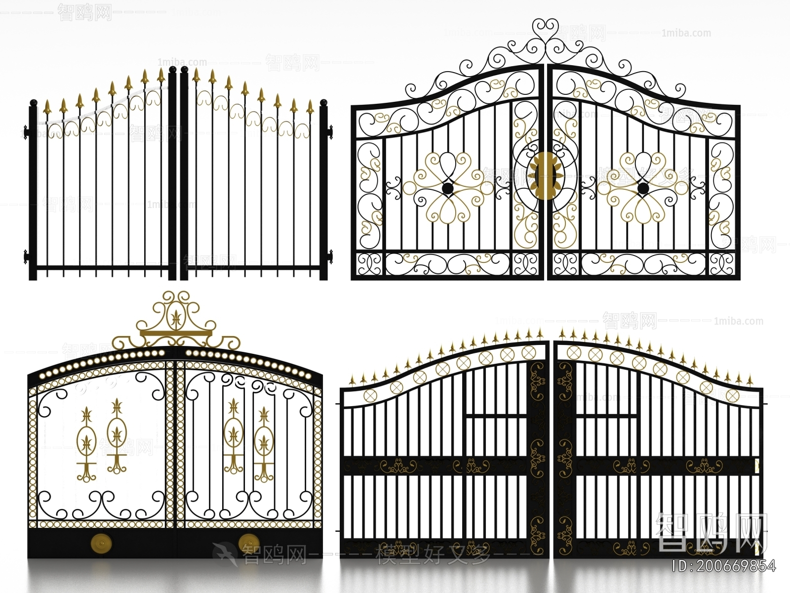 Simple European Style Gate