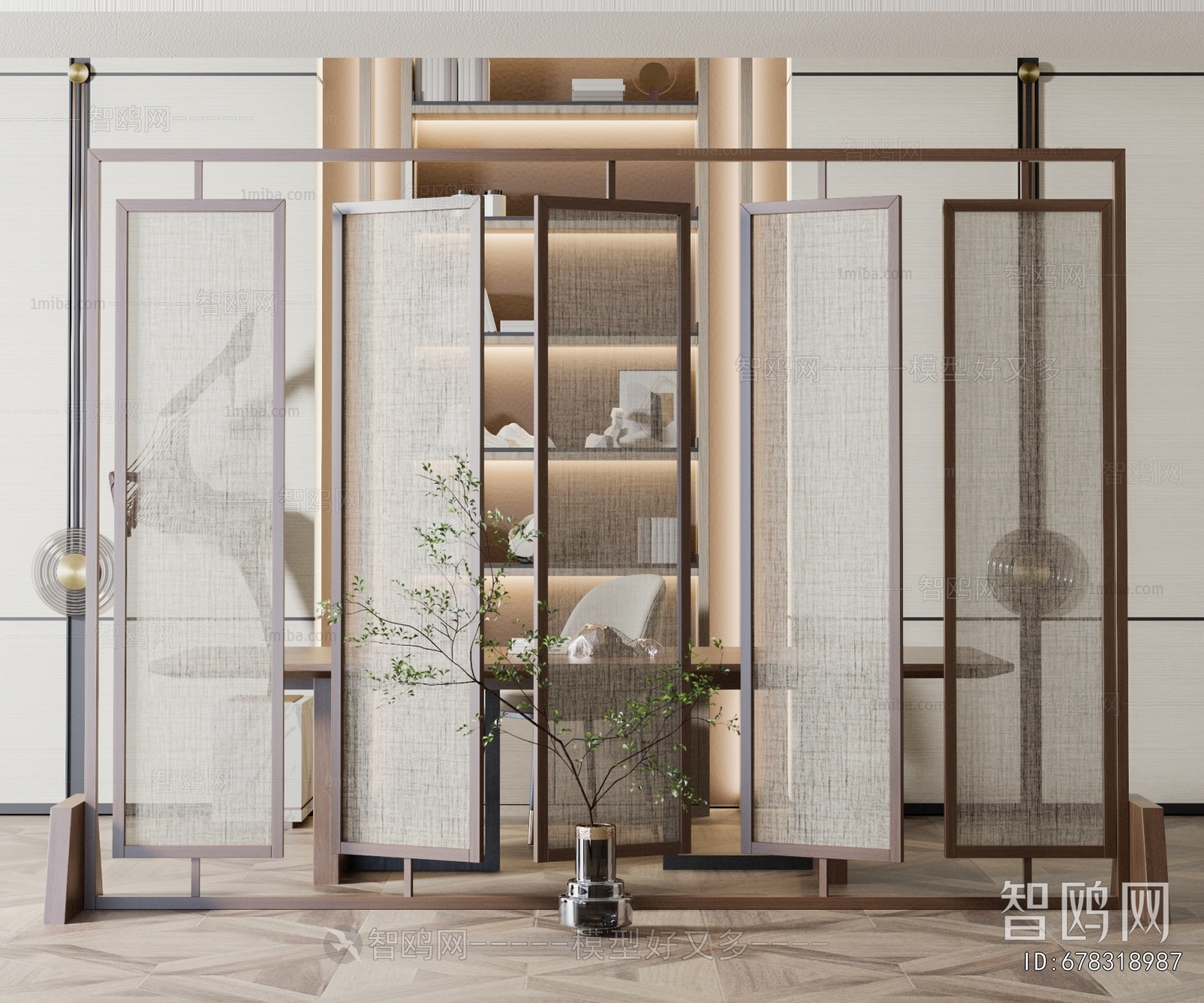 New Chinese Style Partition