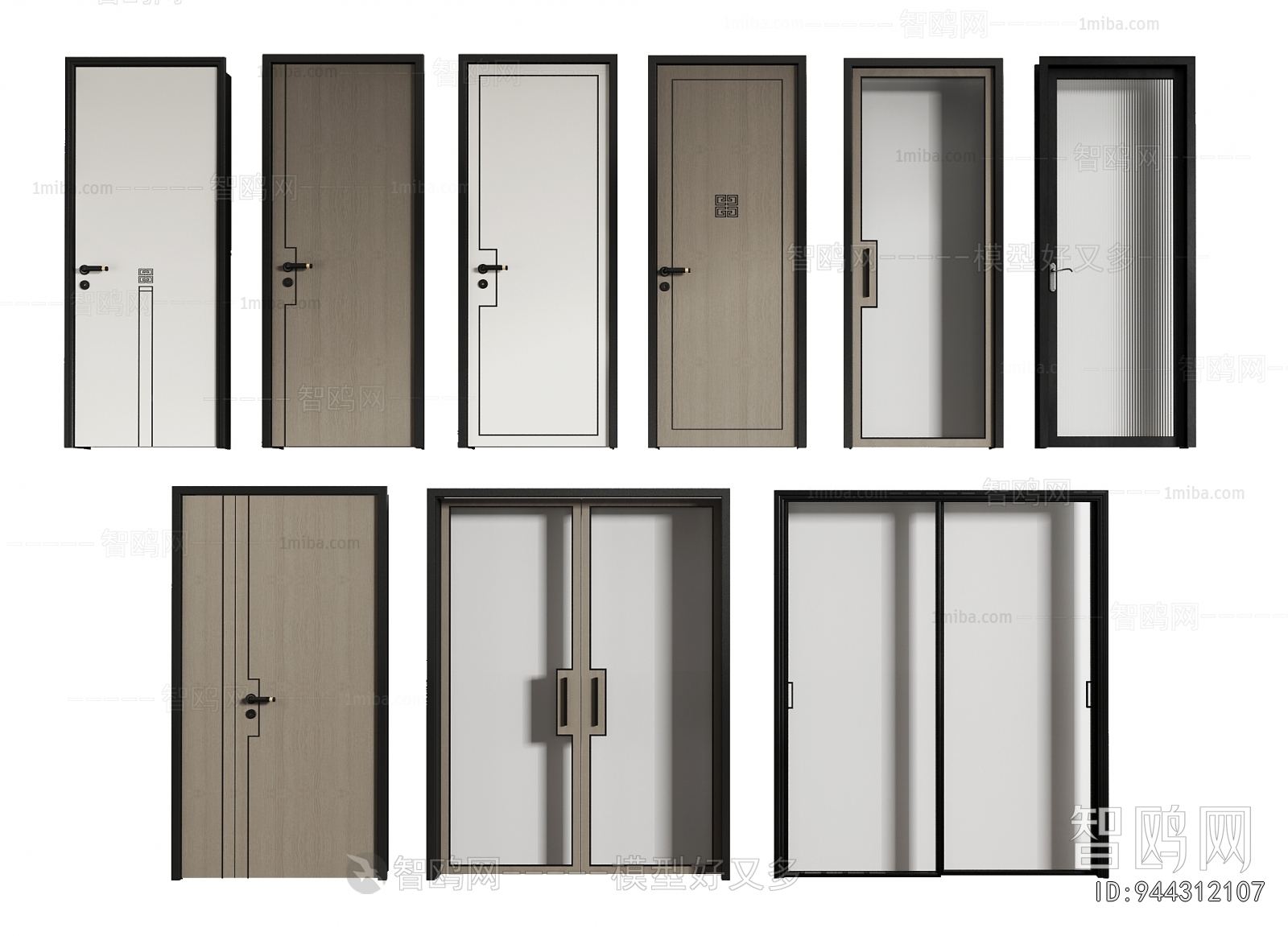 New Chinese Style Door