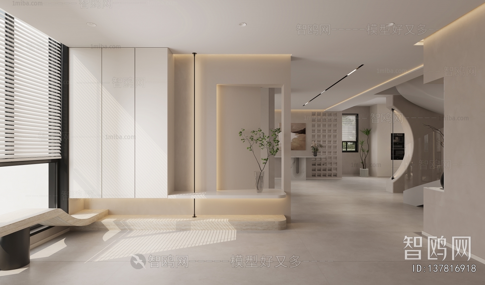 Modern Hallway