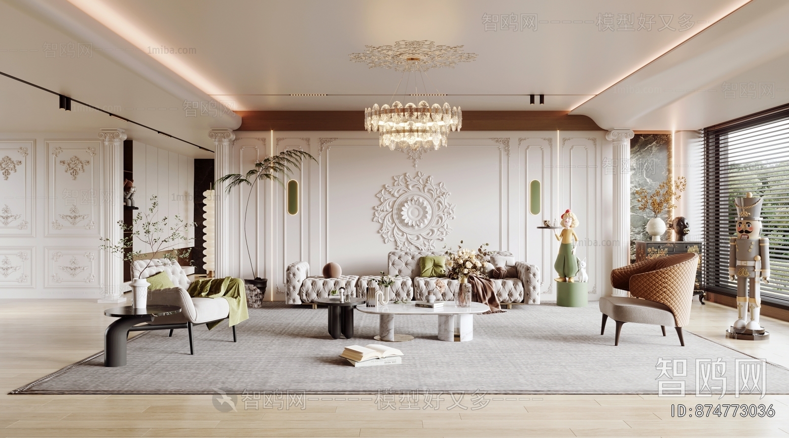 French Style A Living Room