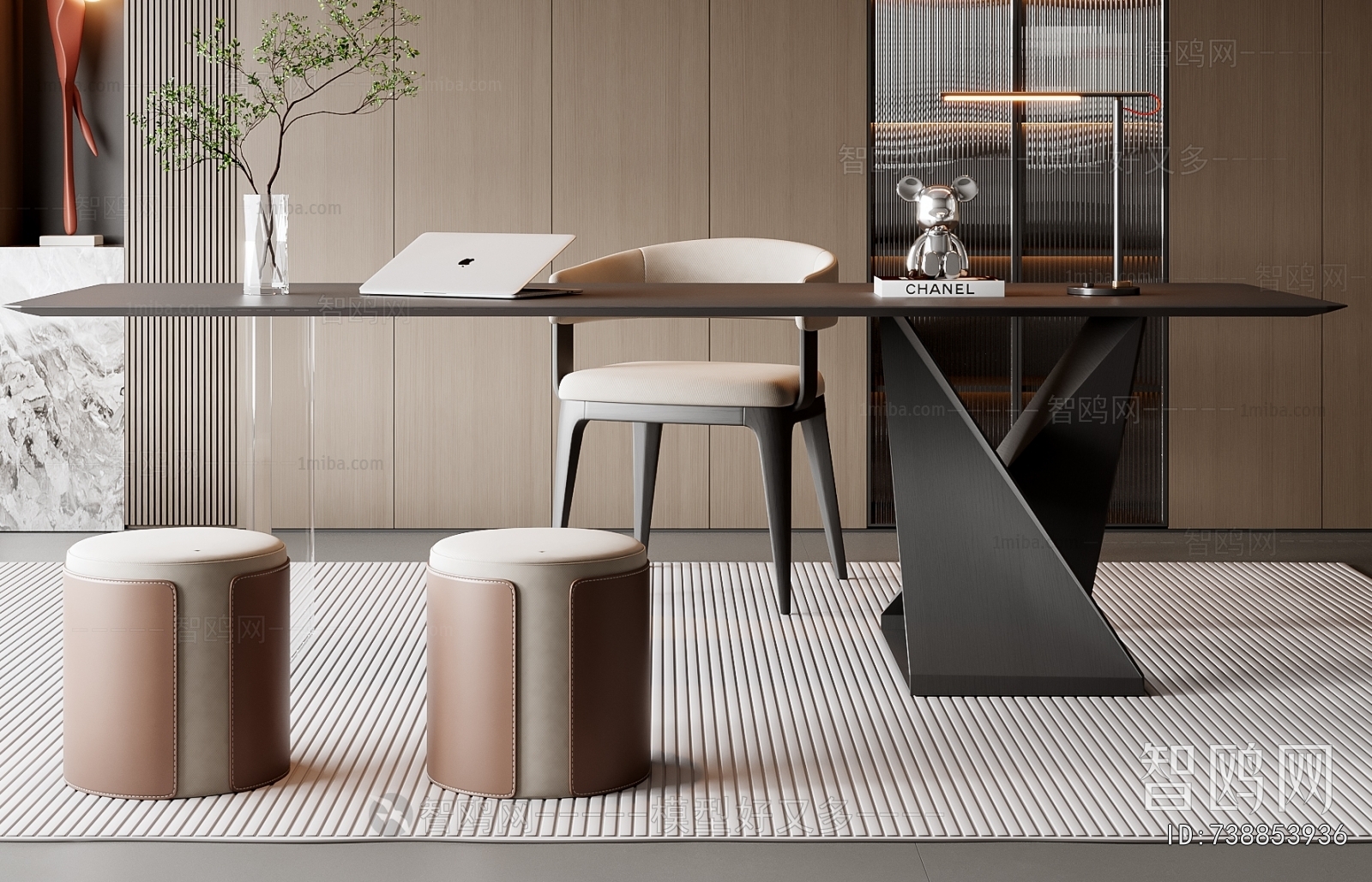 Modern Computer Desk And Chair