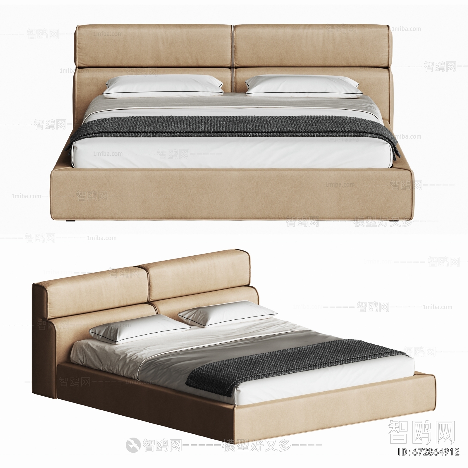 Modern Double Bed
