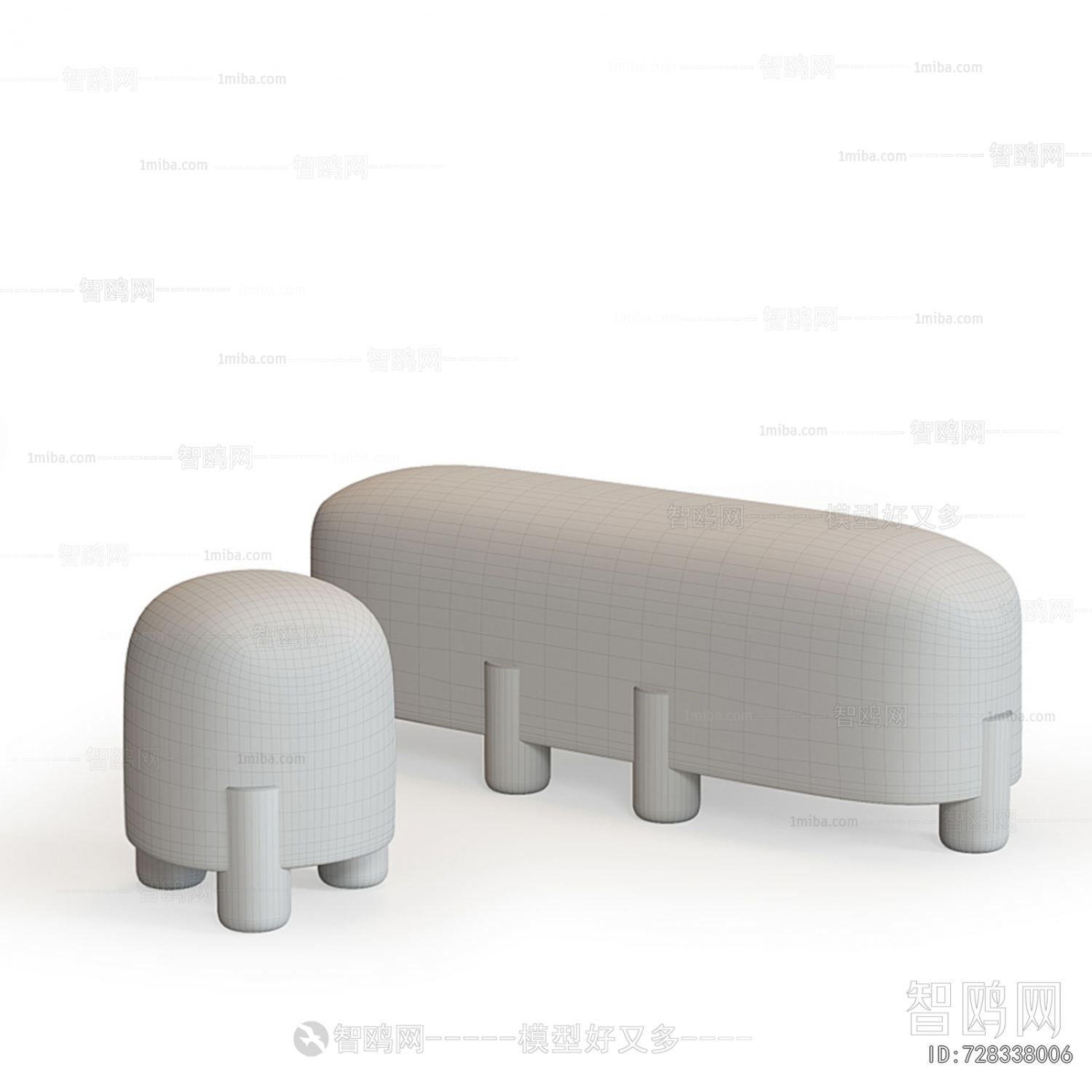 Modern Sofa Stool
