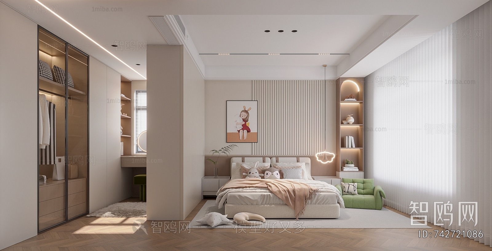 Modern Girl's Room Daughter's Room