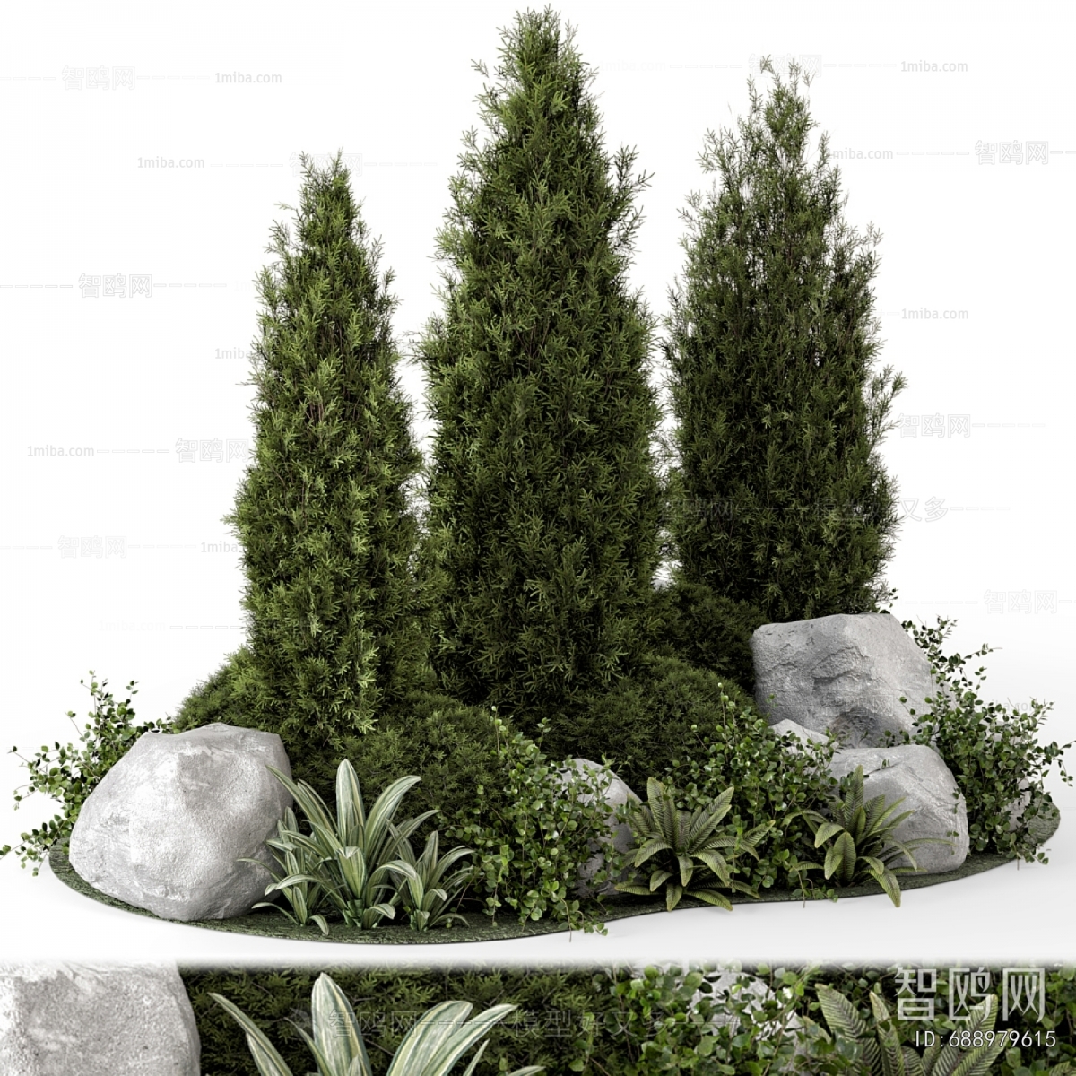 Modern Plant Pile