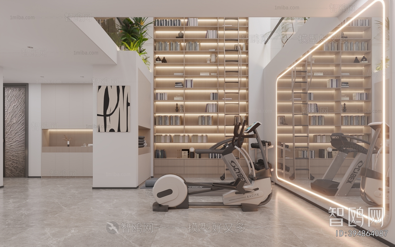 Modern Home Fitness Room