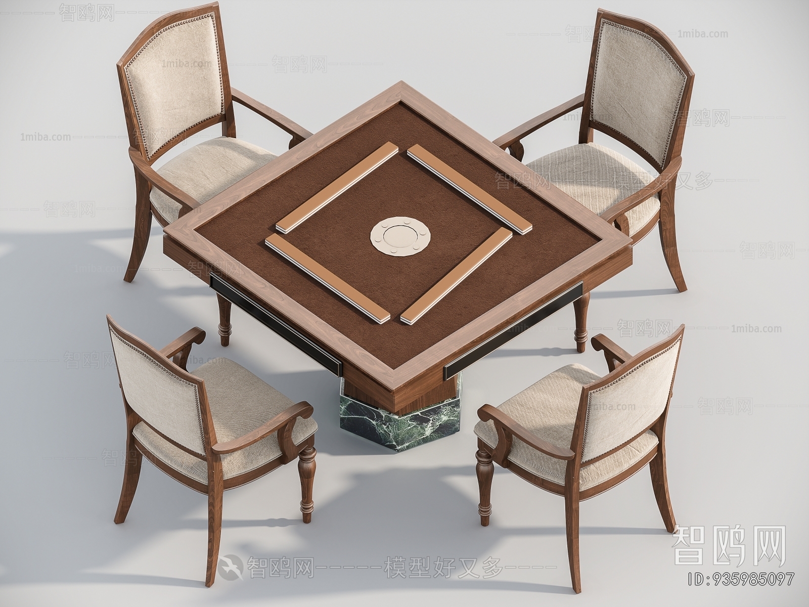 American Style Mahjong Tables And Chairs