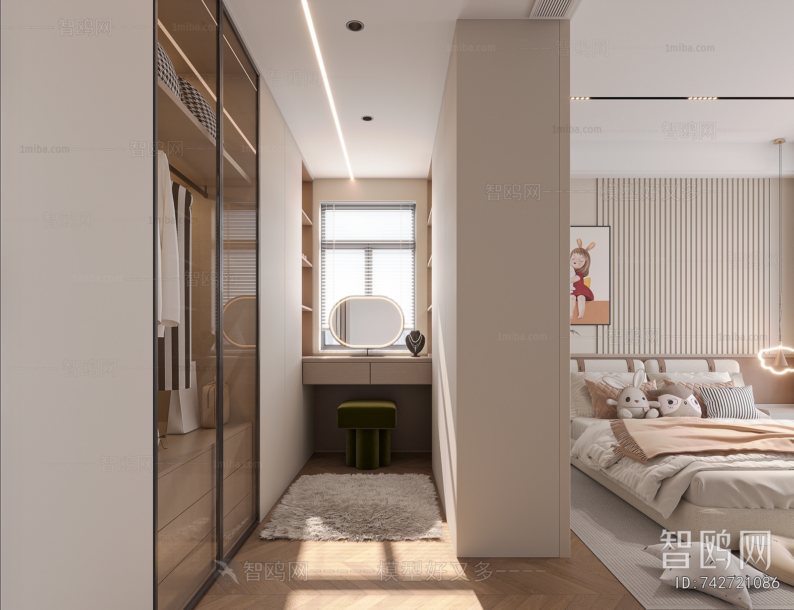 Modern Girl's Room Daughter's Room