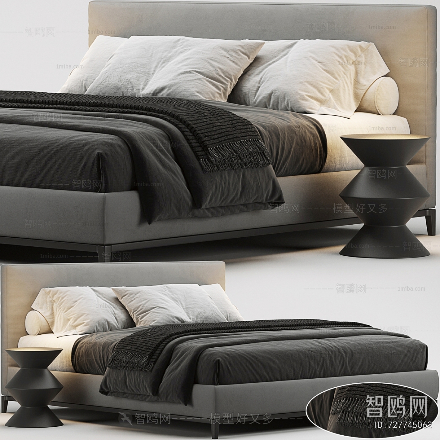 Modern Double Bed