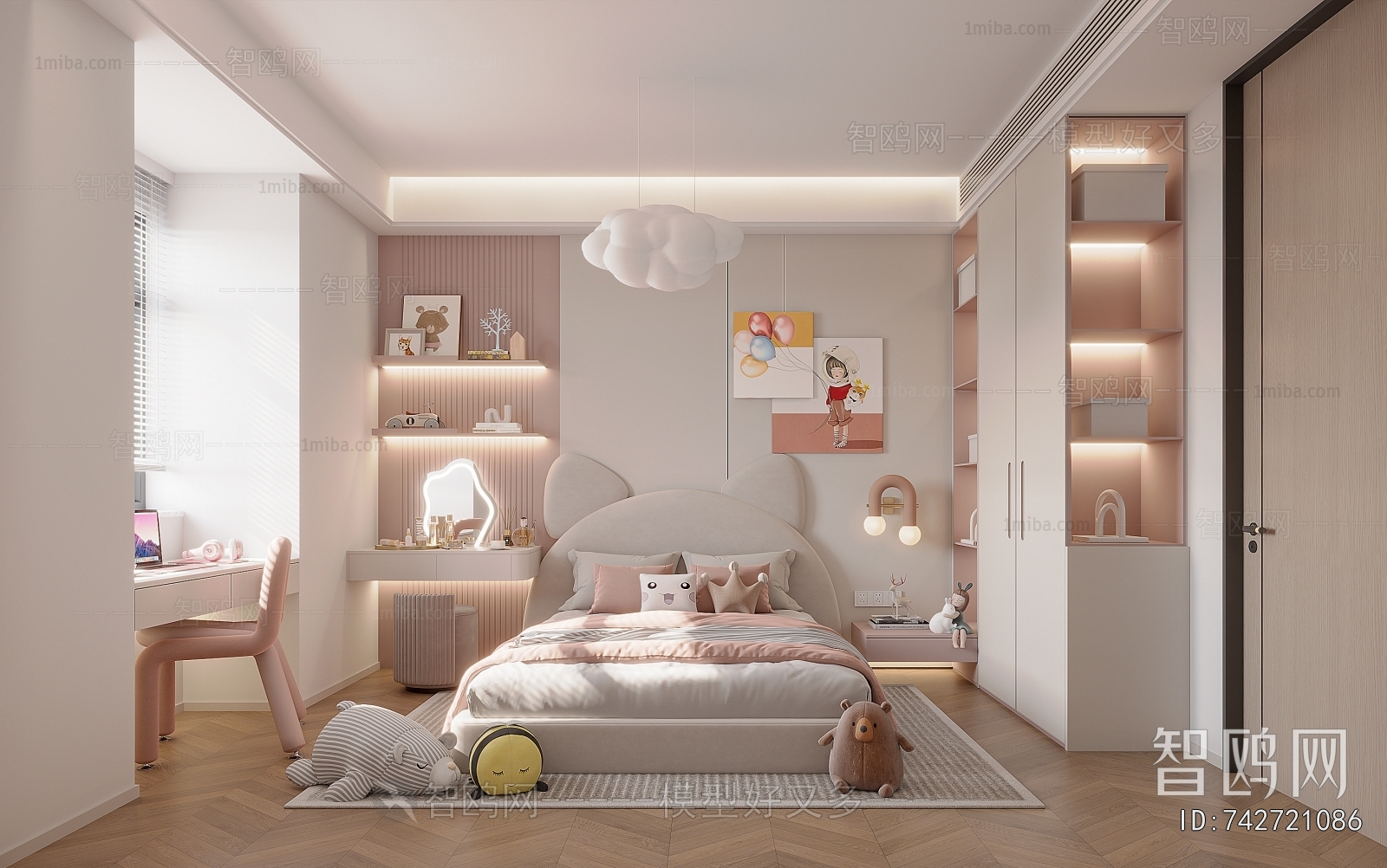 Modern Girl's Room Daughter's Room