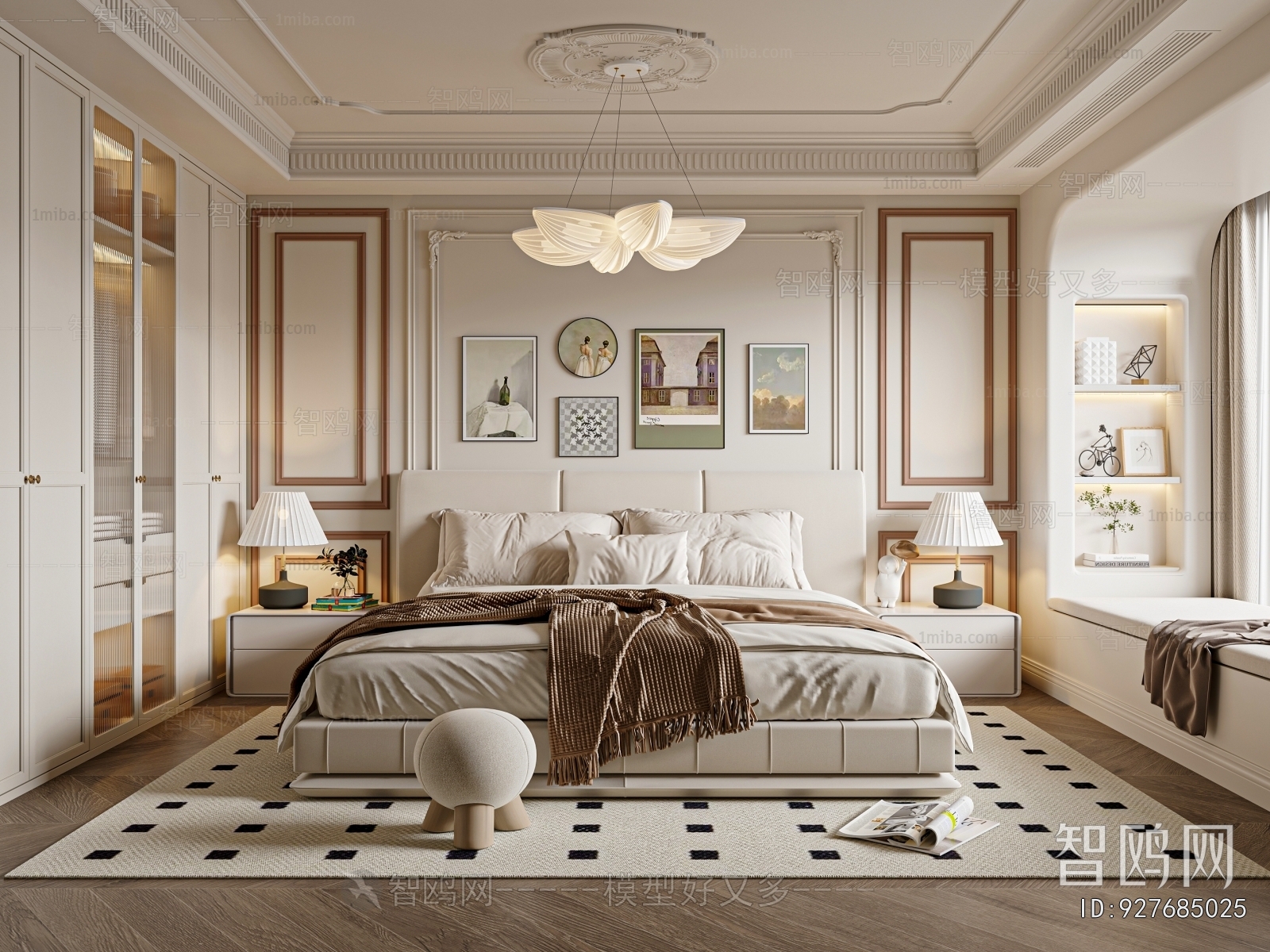 French Style Bedroom