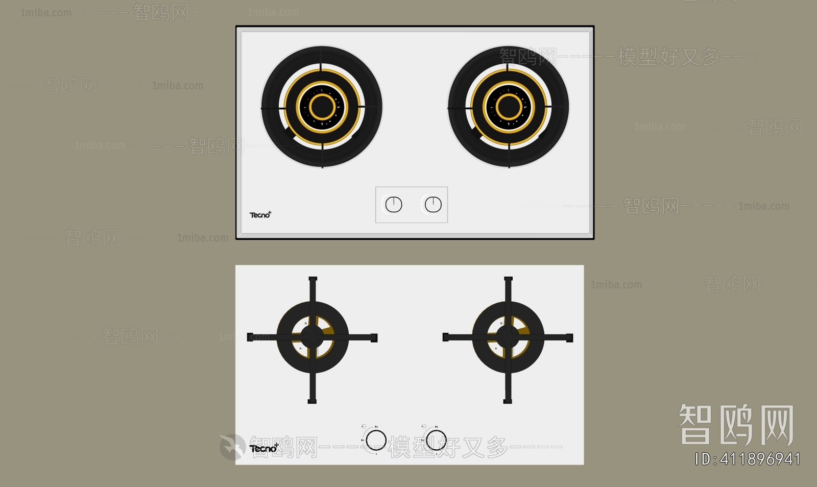 Modern Kitchen Electric Gas Range