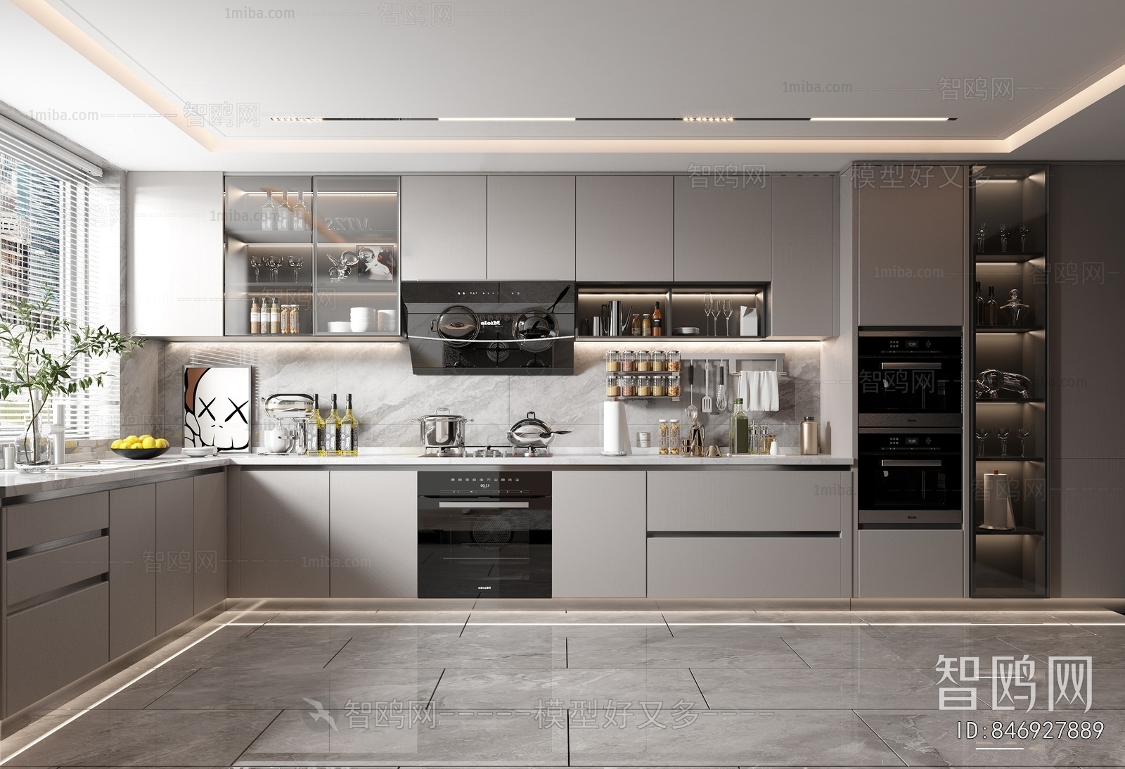 Modern The Kitchen