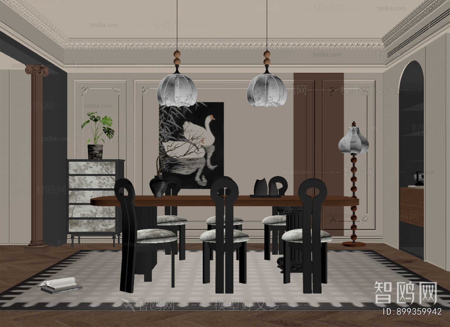 French Style Dining Room