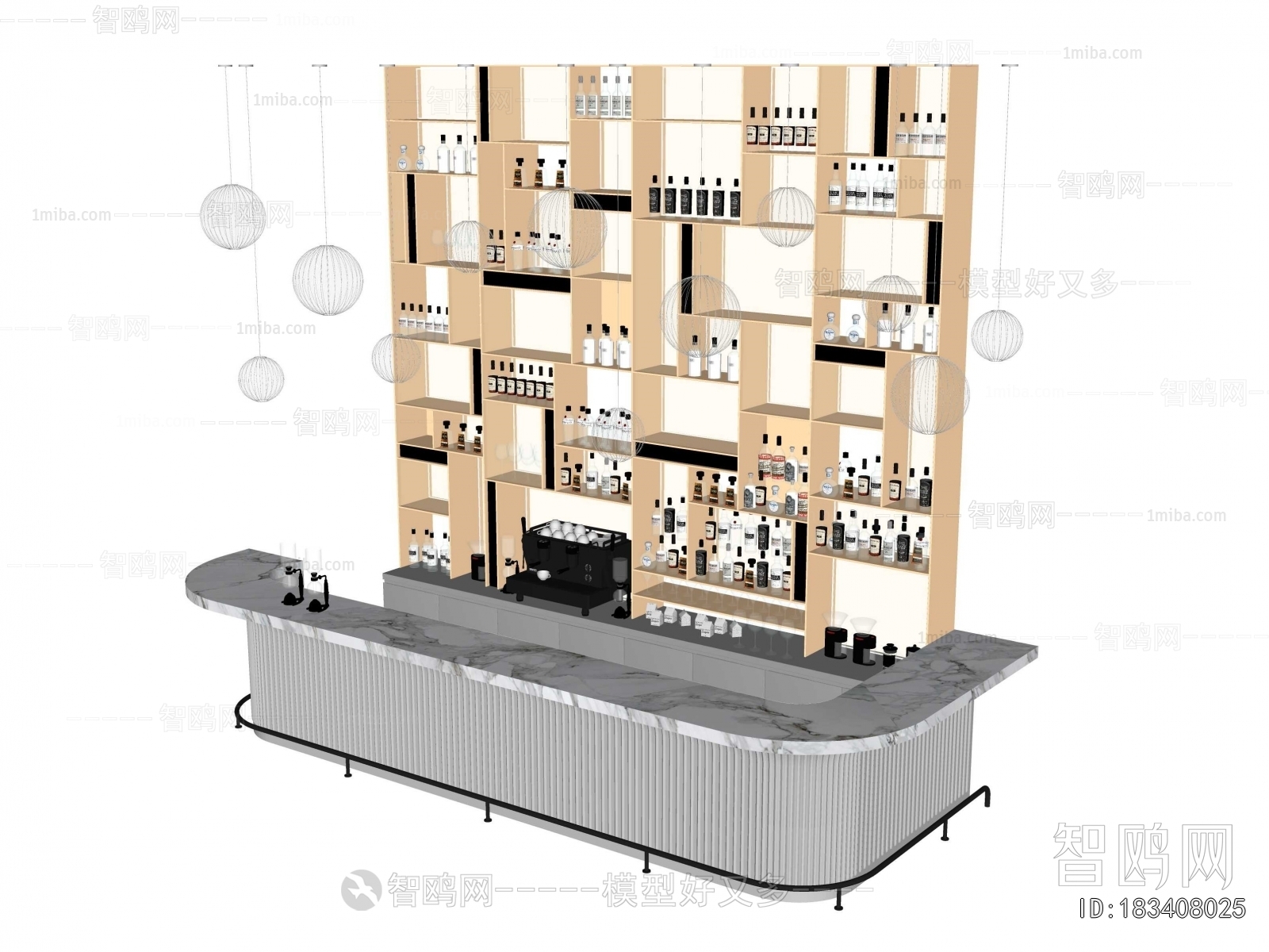 Modern Counter Bar