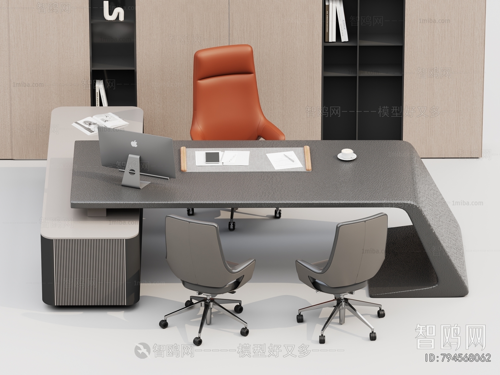 Modern Office Desk And Chair