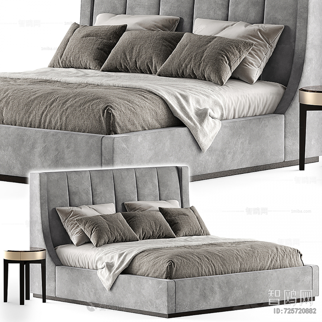 Modern Double Bed