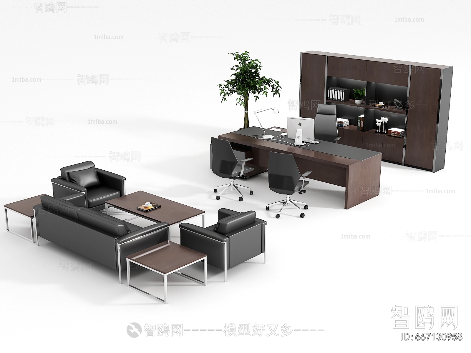 Modern Office Desk And Chair