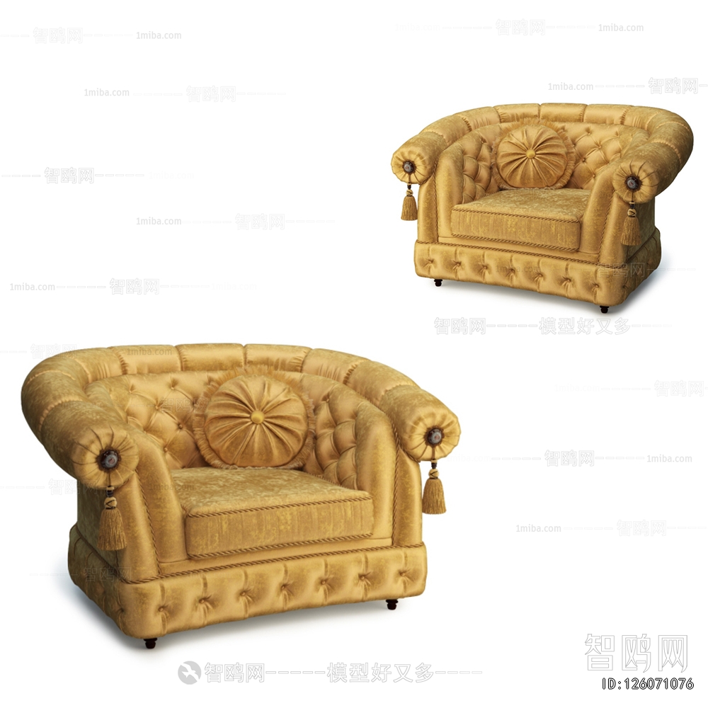 European Style Single Sofa