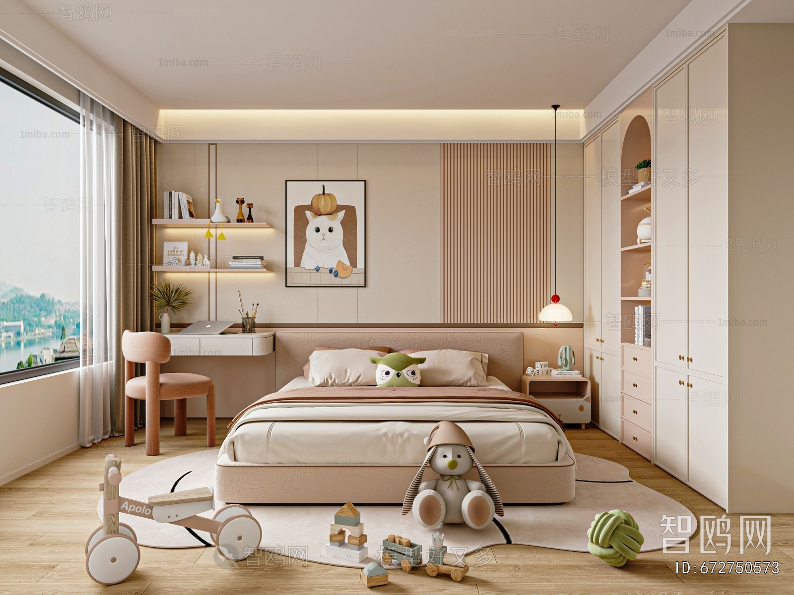 Modern Girl's Room Daughter's Room