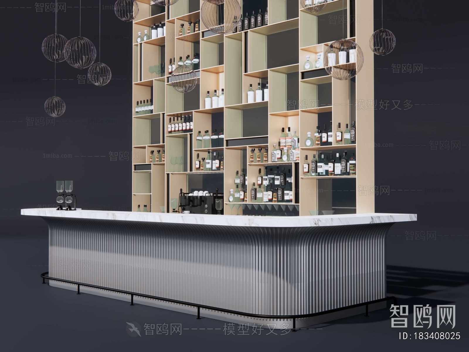 Modern Counter Bar