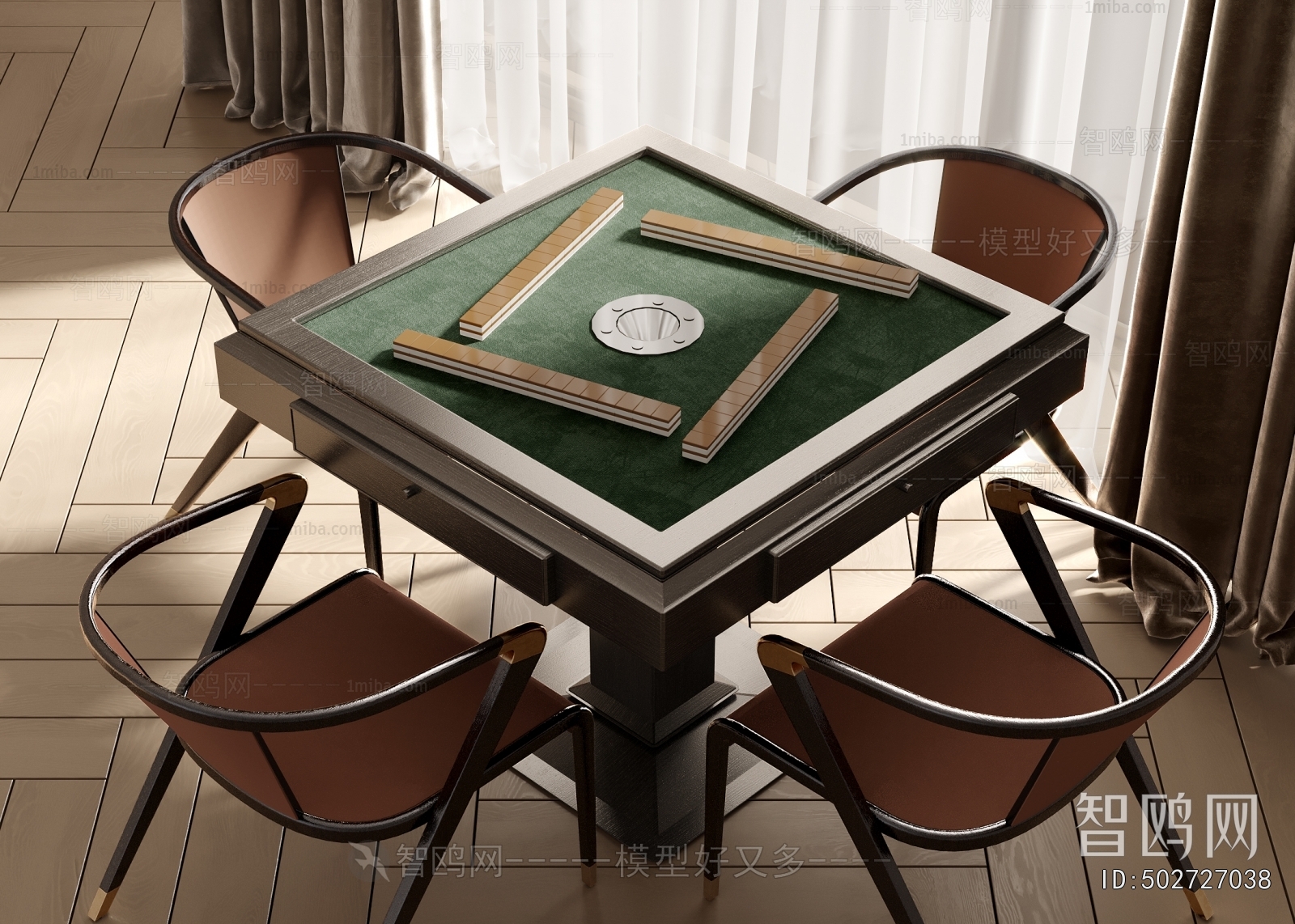 New Chinese Style Mahjong Tables And Chairs