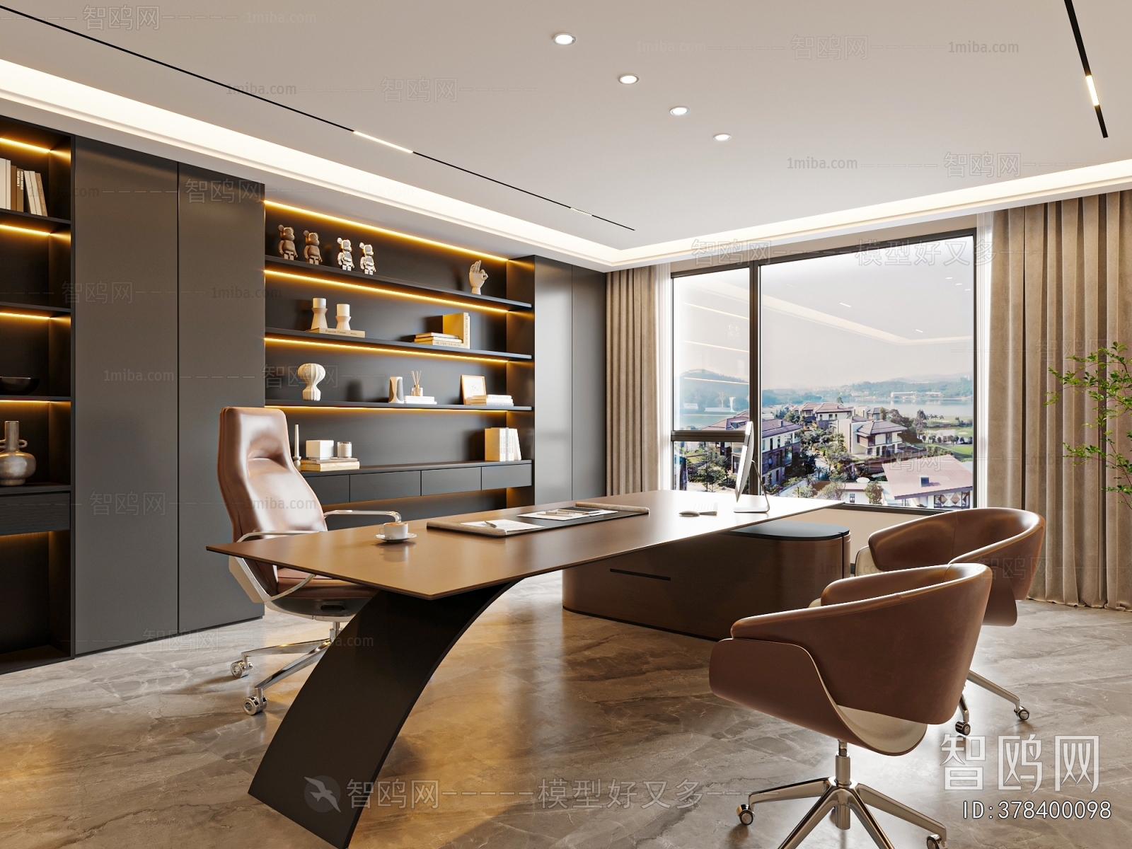 Modern Manager's Office