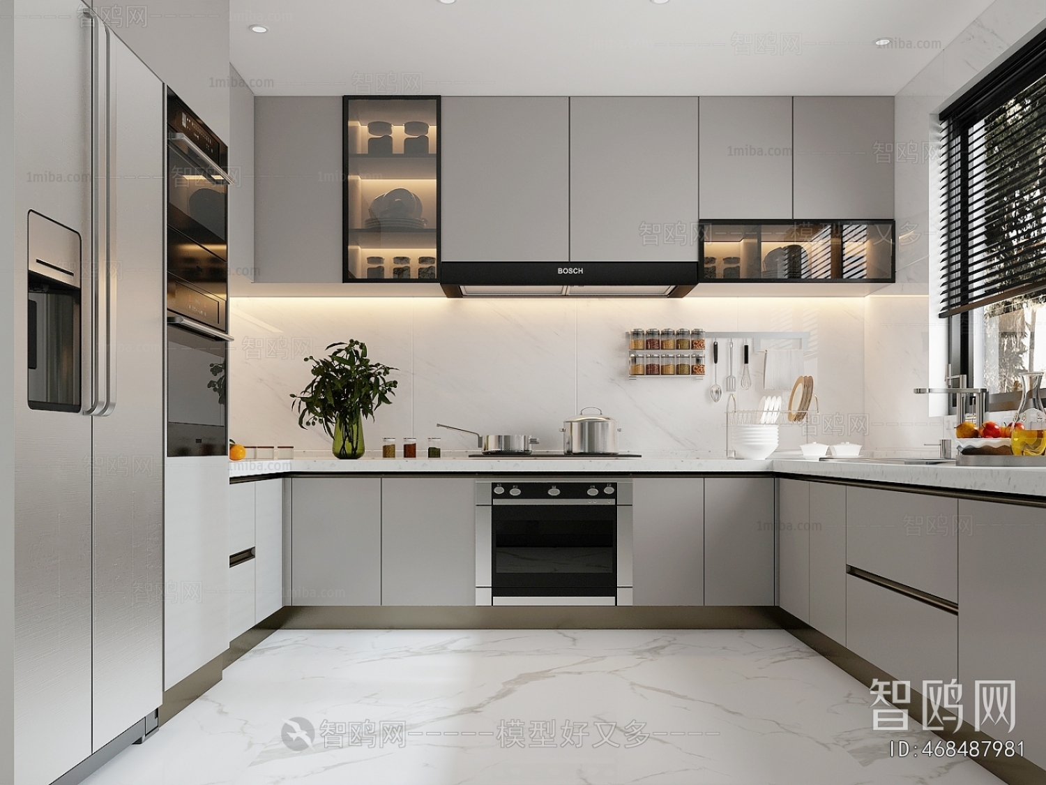 Modern The Kitchen