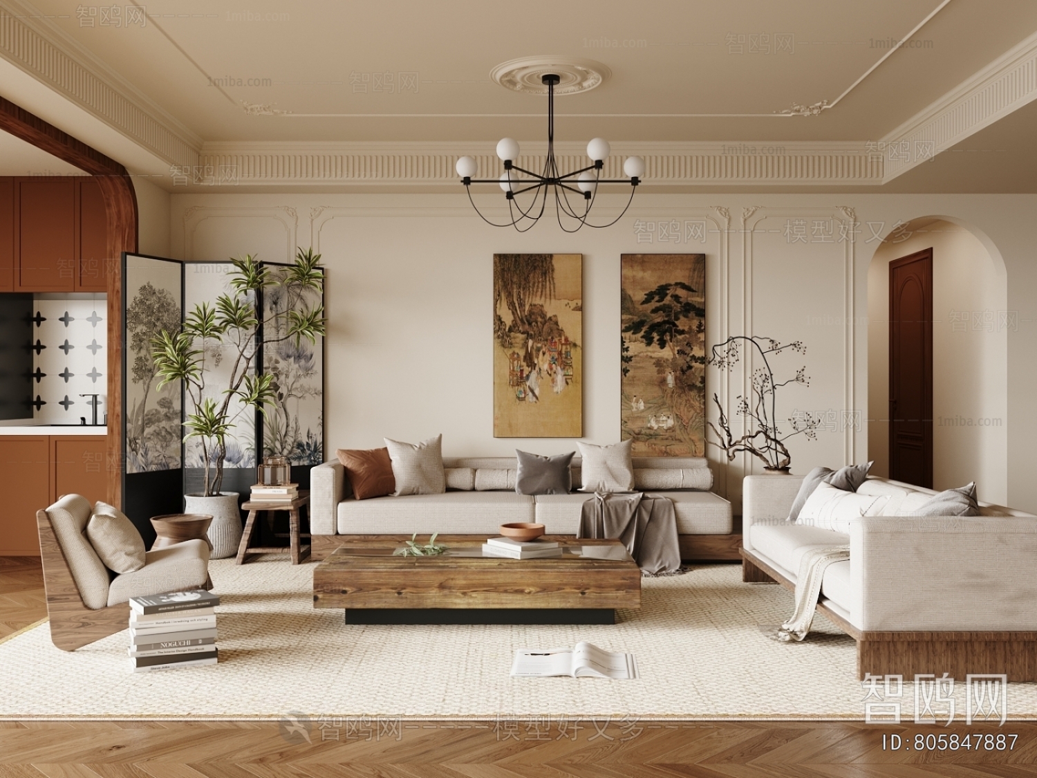 French Style A Living Room