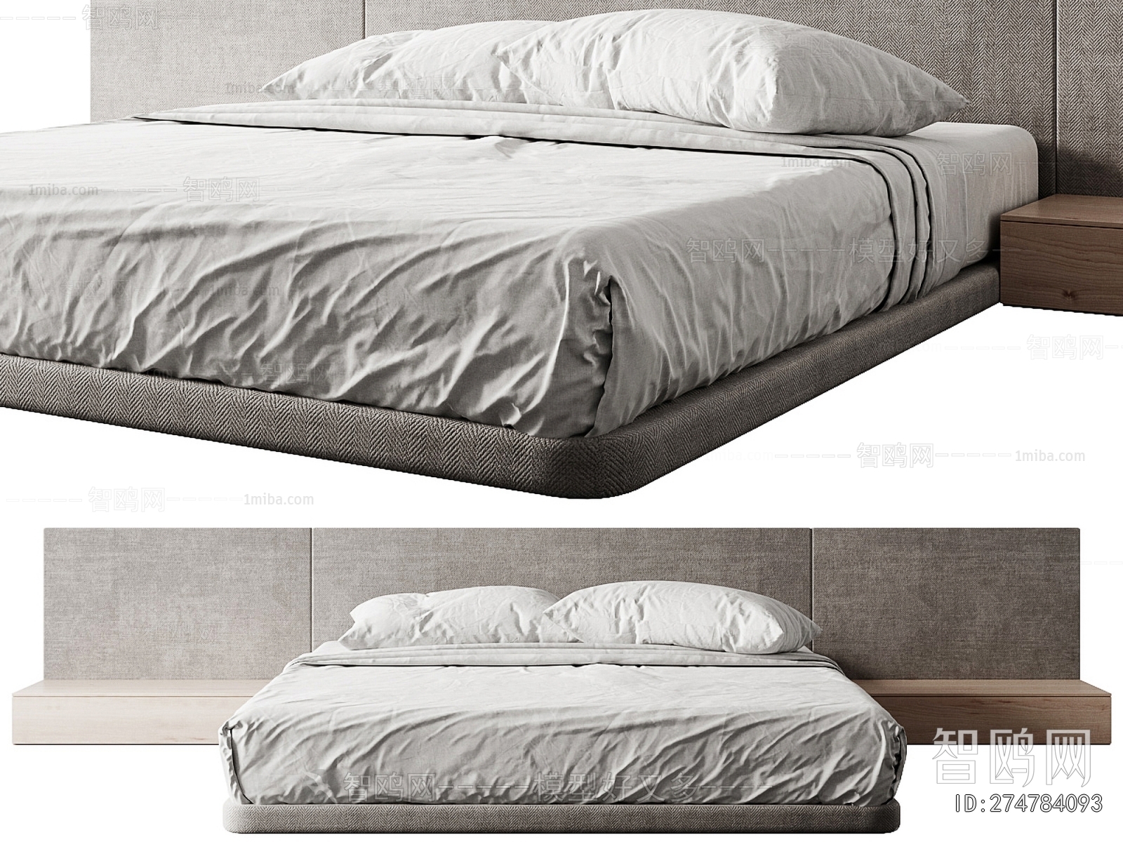 Modern Double Bed