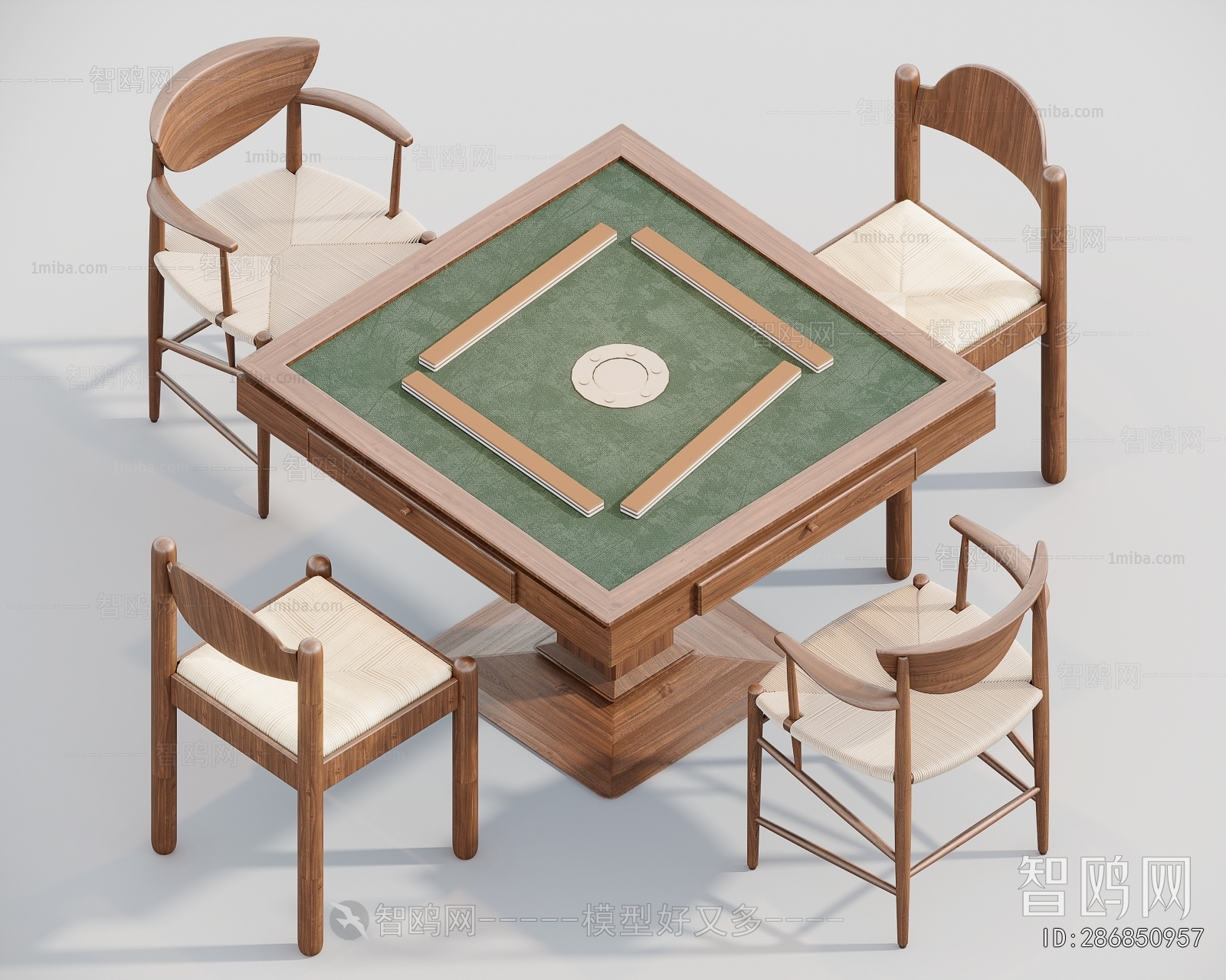 Modern Mahjong Tables And Chairs