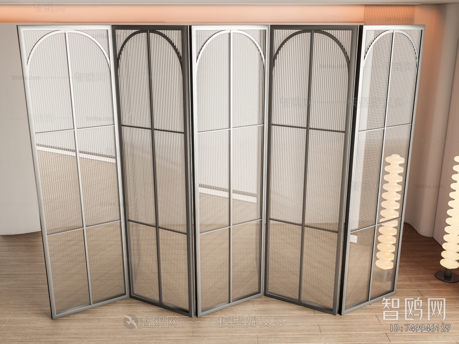 Modern Glass Screen Partition