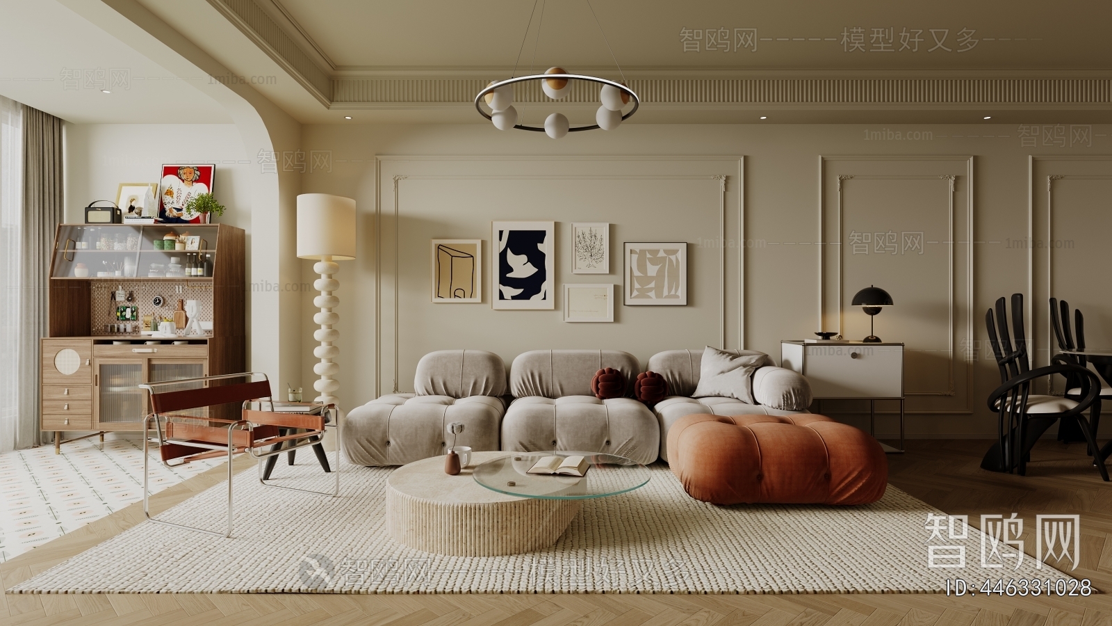 French Style A Living Room