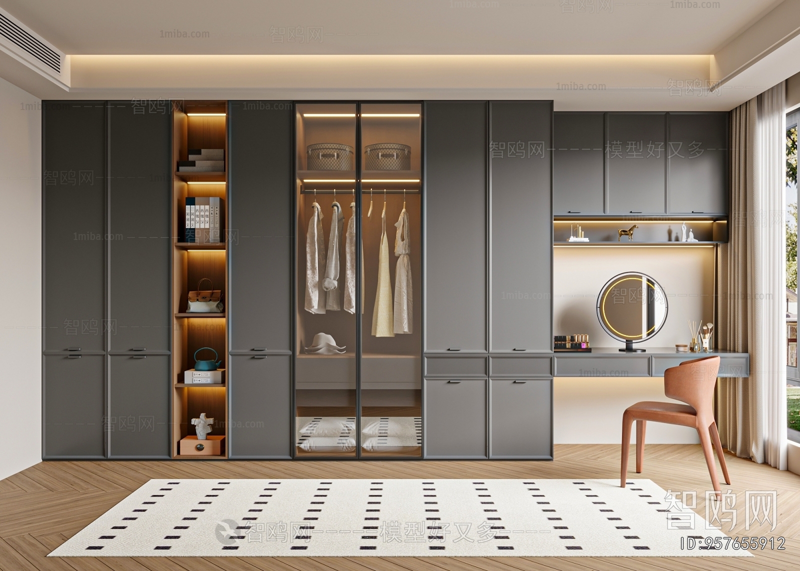 Modern The Wardrobe