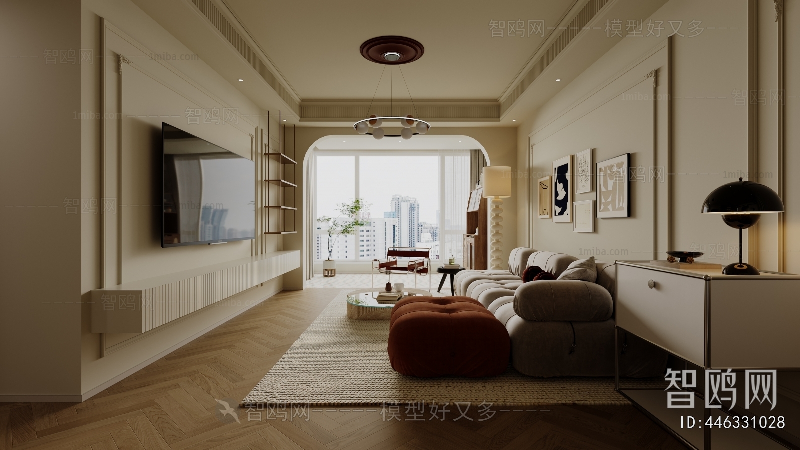 French Style A Living Room